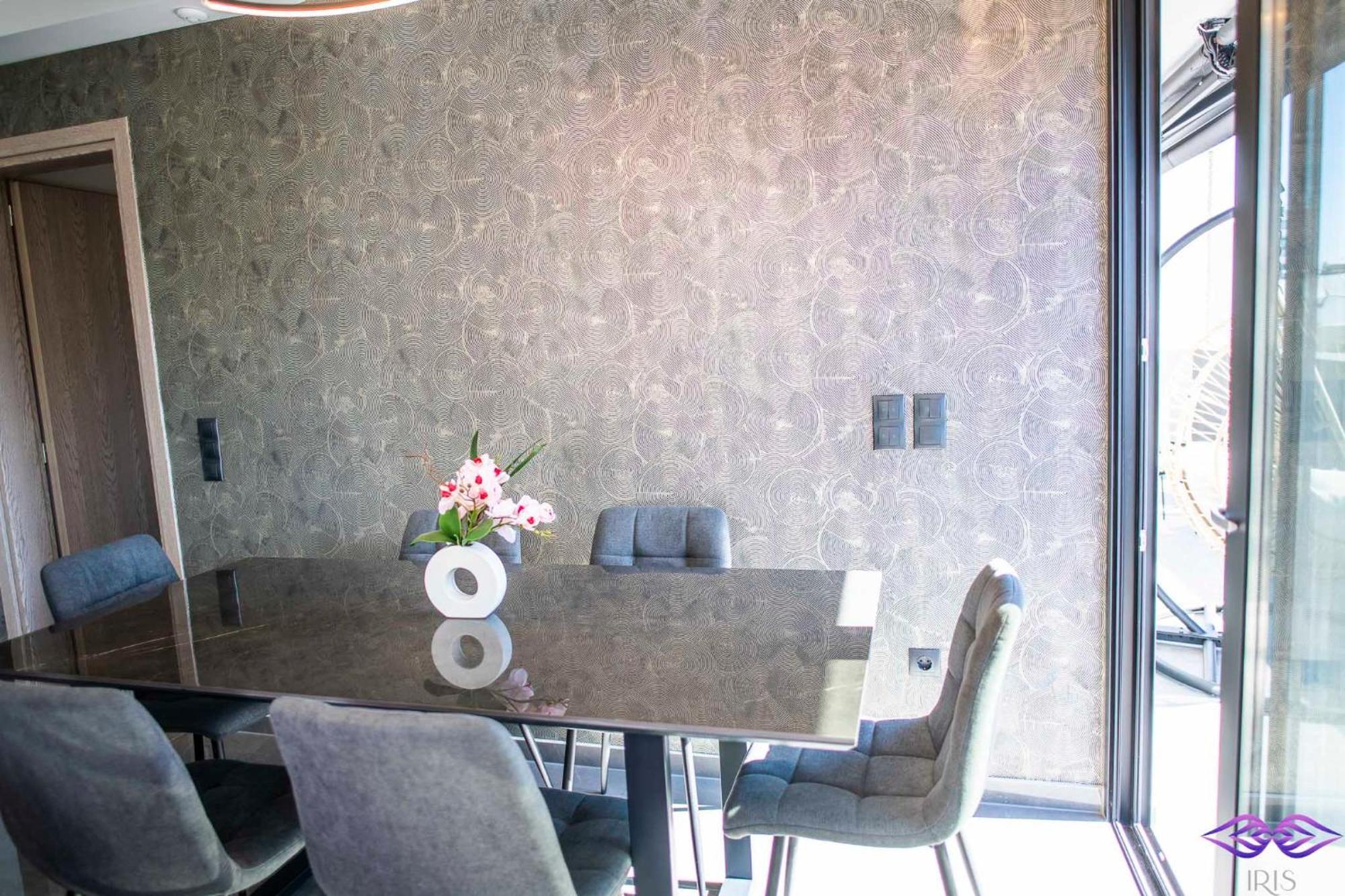 Luxury Penthouse With Acropolis View And Jacuzzi Apartment Athena Bagian luar foto